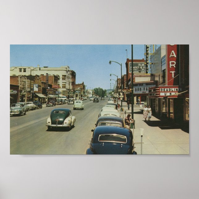 Póster Calle principal (Frente)