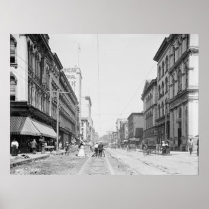 Póster Calle principal