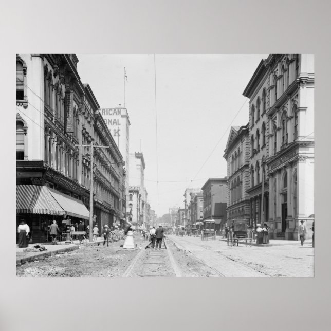 Póster Calle principal (Frente)