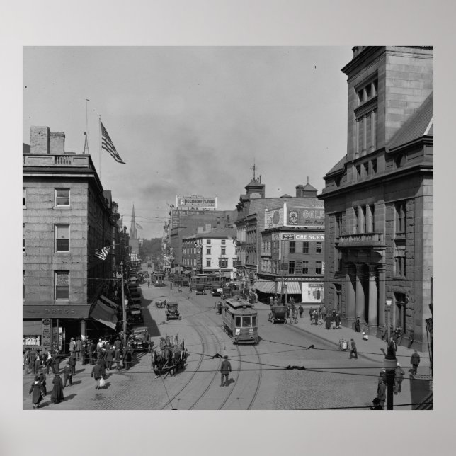 Póster Calle principal (Frente)