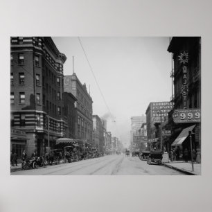 Póster Calle principal