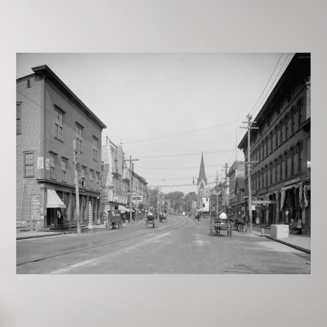 Póster Calle principal (Frente)