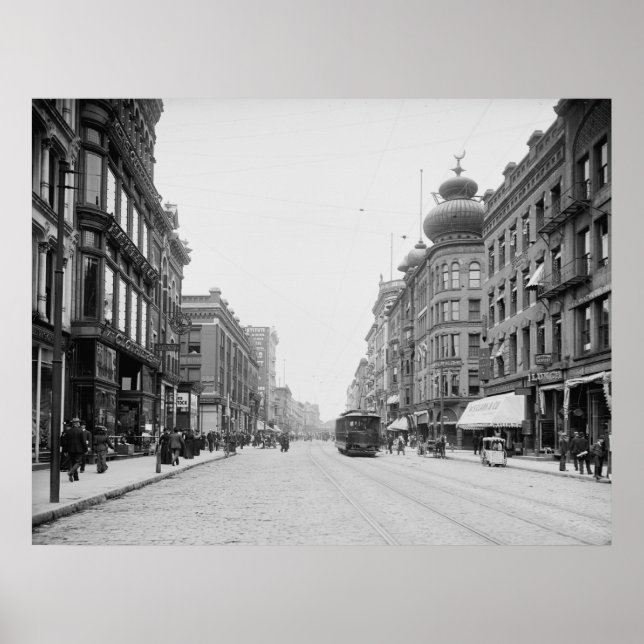 Póster Calle principal (Frente)