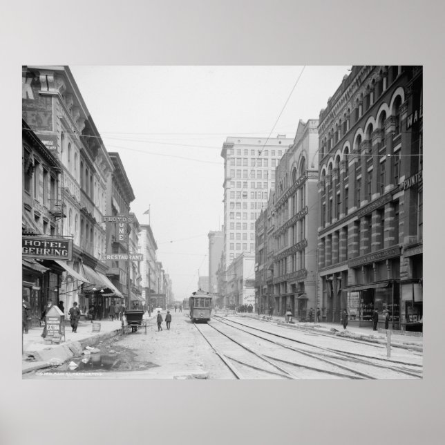 Póster Calle principal (Frente)