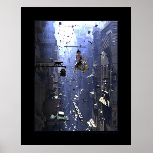 Póster Calle principal (Este)
