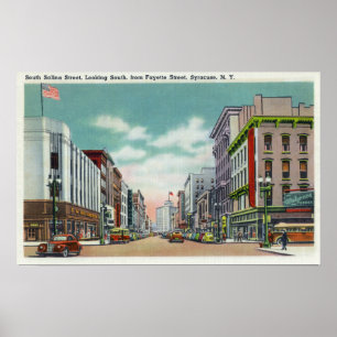 Póster Calle S Salina de la calle Fayette