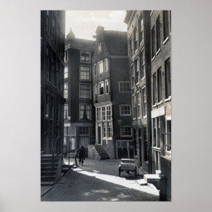 Póster Calle St. Olofssteeg, Países Bajos