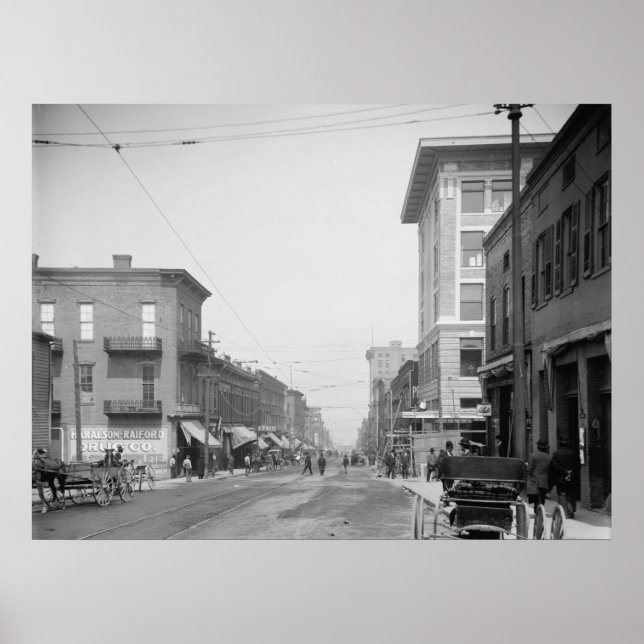 Póster Calle Washington (Frente)