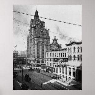 Póster Calle Wisconsin