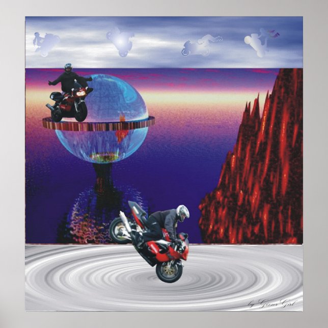 Póster Calle Xtreme de GixerGirl (Frente)