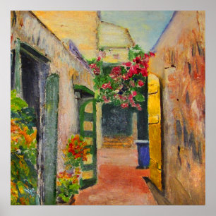 Póster callejón de Santa Cruz