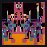 Póster callejón nocturno de regreso - Ken Gage Art<br><div class="desc">callejón nocturno de regreso. 2024,  Ken Gage. Arte digital: surrealismo pop.</div>