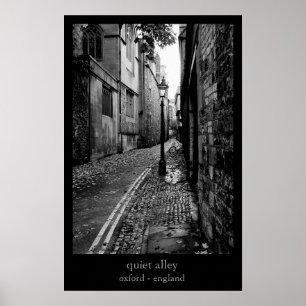 Póster callejón reservado