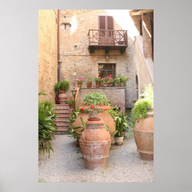 Póster Callejón Toscano (Frente)