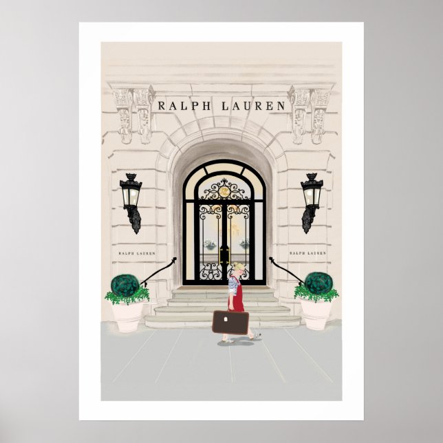 Póster Calles de Nueva York (Frente)