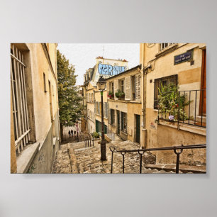 Póster Calles de París