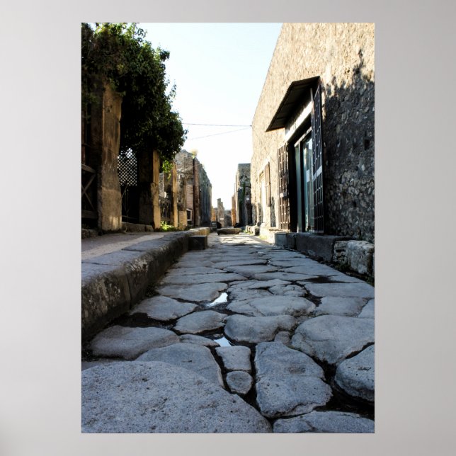 Póster Calles de Pompeya (Frente)