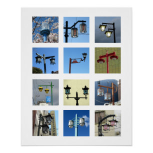 Póster Calles de Tokio