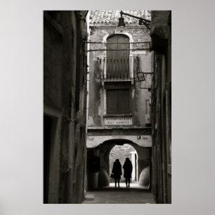 Póster Calles de Venecia II