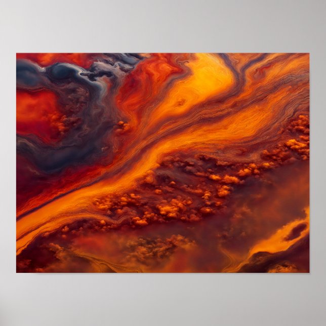 Póster Calles en las nubes (Frente)