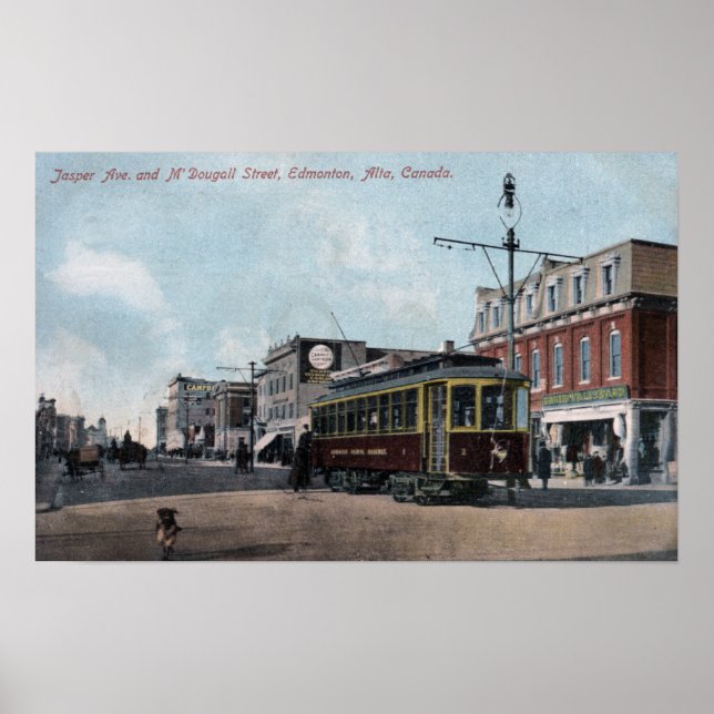 Póster Calles Jasper y McDougall (Frente)