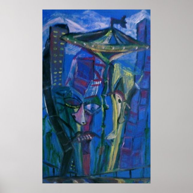 Póster Calles peligrosas (Frente)