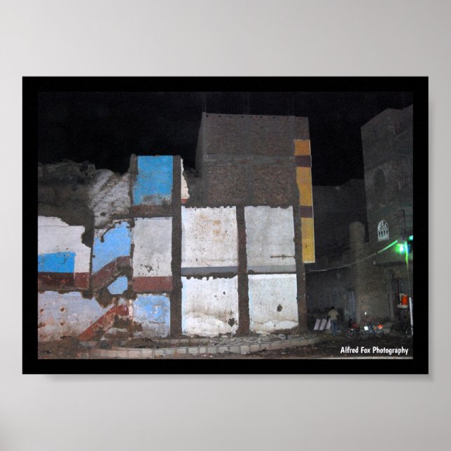 Póster Calles secundarias de Luxor (Frente)