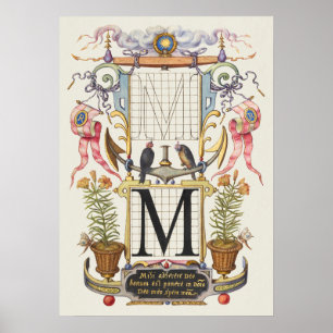 Póster Calligrafía vintage