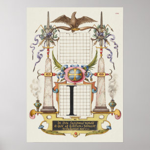 Póster Calligrafía vintage