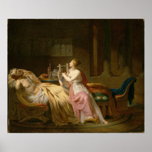 Póster Calliope de luto por Círculo de David