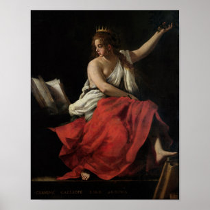 Póster Calliope, musa de poesía épica