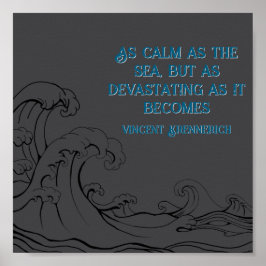 Póster Calm as the Sea Poster