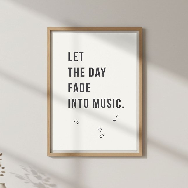 Póster Calm Evening Decor. Minimal Bedroom Poster (Subido por el creador)