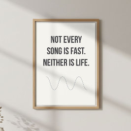 Póster Calm Motivational Quote