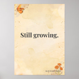 Póster Calm Student Wall Art