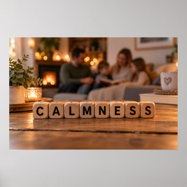 Póster Calma (Frente)