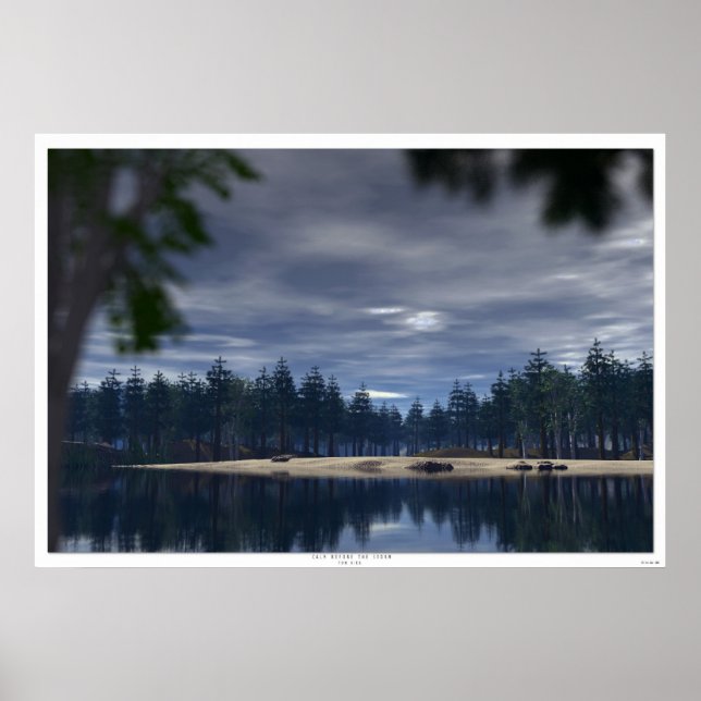 Póster Calma Antes De La Tormenta (Frente)