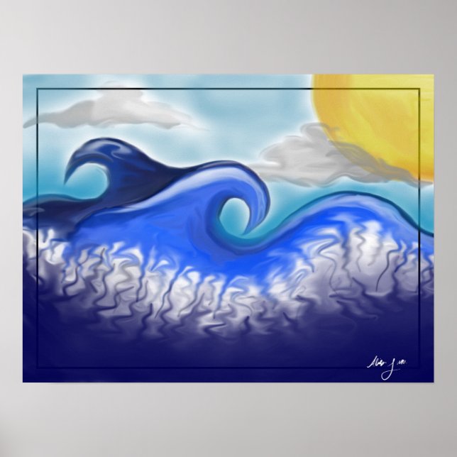 Póster Calma antes de la tormenta (Frente)