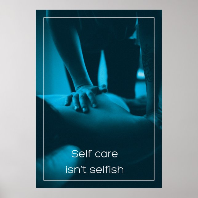 Póster Calma en cada respiración (Frente)