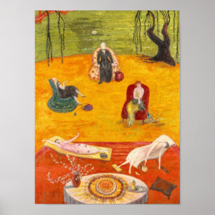 Póster Calor, 1919 por Florine Stettheimer