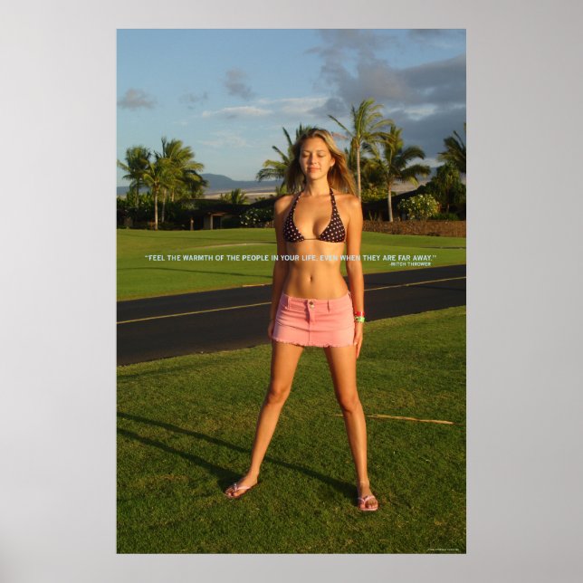 Póster Calor de la gente (Frente)
