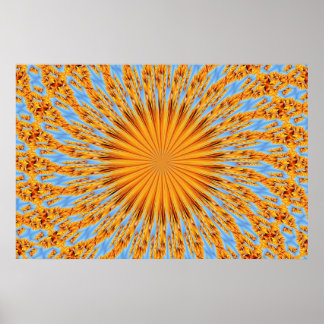 Póster Calor de verano indio