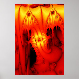 Póster Calor en aumento