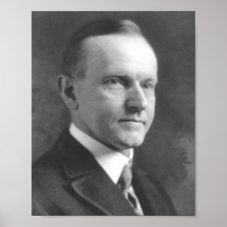 Póster Calvin Coolidge