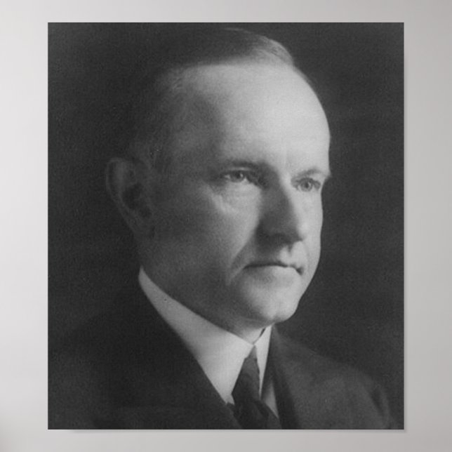 Póster Calvin Coolidge 30 (Frente)
