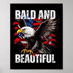 Póster Calvo Y Hermoso 4 De Julio Día De La Independencia