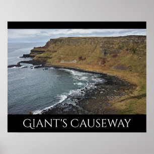 Póster Calzada del Gigante Irlanda