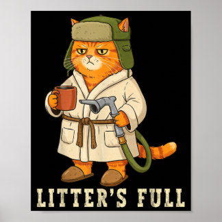 Póster Camadas Divertidas Gatos Divertidos Navidad Gpy Pa
