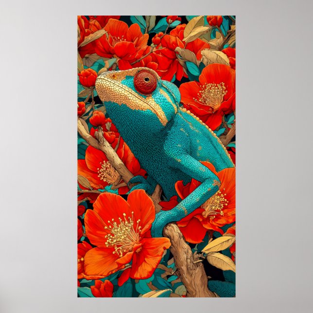 Póster Camaleón en Technicolor (Frente)