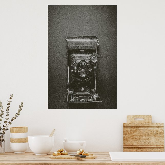 Póster Cámara antigua  (Cocina)